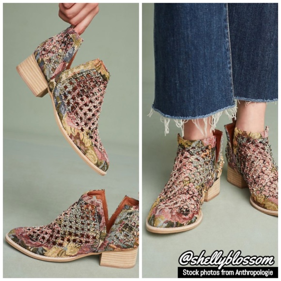 jeffrey campbell floral booties